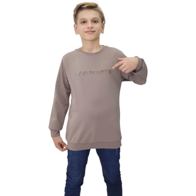AVVA SPORT ENJEKSİYON BASKILI SWEAT TİŞÖRT  9Y,10Y,11Y,12Y Erkek