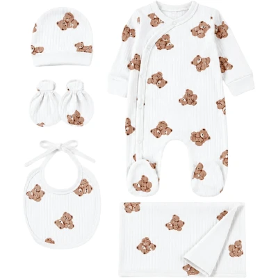 AYI DESEN BATTANİYELİ TULUM SET 3 Ay Erkek