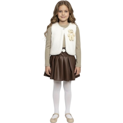 AYILI DERİ TAKIM  2Y,3Y,4Y,5Y Kız