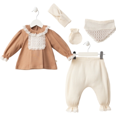 BARBARA BEBEK 5Lİ SET 1 Ay,3 Ay Kız
