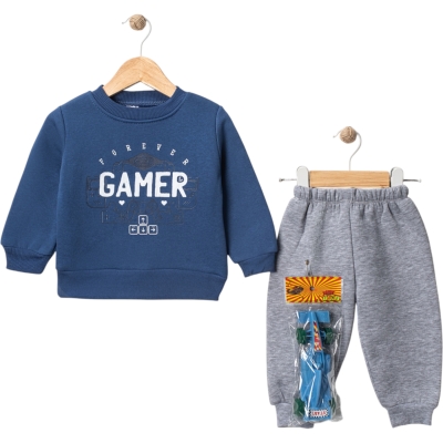 BASKILI ÇOCUK TAKIM  12 Ay,2Y,3Y,4Y Erkek