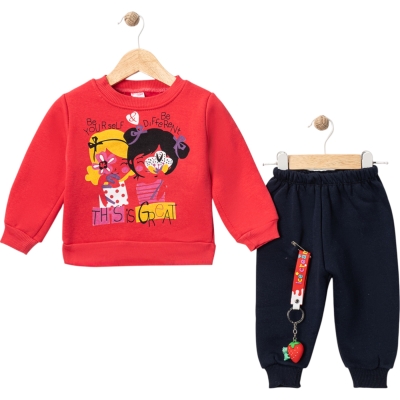 BASKILI ÇOCUK TAKIM  12 Ay,2Y,3Y,4Y Kız