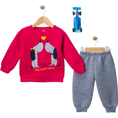 BASKILI ÇOCUK TAKIM  12 Ay,2Y,3Y,4Y Kız