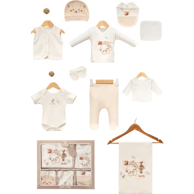 BAT TİME MANDALLI AYI 10 LU SET 1 Ay,2 Ay,3 Ay Erkek