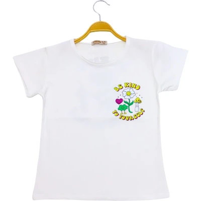 BE KİND TO YOURSELF TSHİRT 3Y,5Y,7Y,9Y,11Y Kız