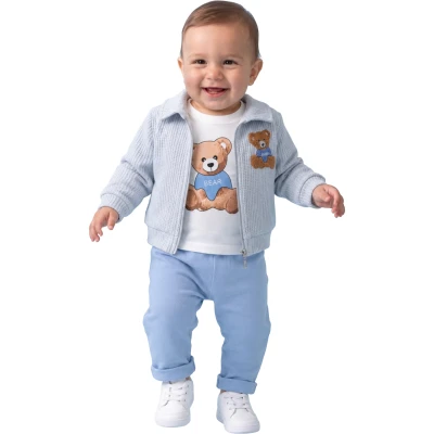 BEAR AYICIK ERKEK ÜÇLÜ TAKIM 9 Ay,12 Ay,18 Ay Erkek