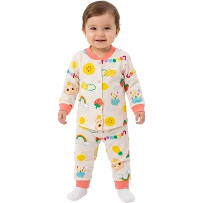 BEBEKLİ ÇITÇITLI PİJAMA 6 Ay,12 Ay,18 Ay,2Y Kız