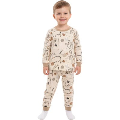 BEJ KAPLAN PİJAMA 3Y,4Y,5Y,6Y Erkek