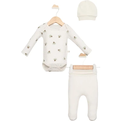 BODY PANTOLON ŞAPKA TAKIM MANTAR 3 Ay,6 Ay Erkek