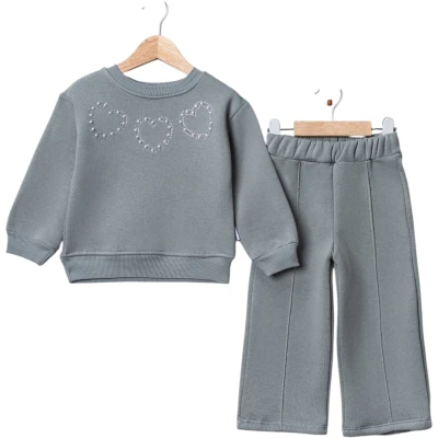 ÇAKMA İNCİ TAŞLI KIZ TAKIM 2Y,3Y,4Y,5Y Kız