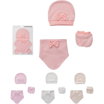 CAP&MORE 3'LÜ SET TKM  3 Ay,6 Ay,9 Ay,12 Ay Uni