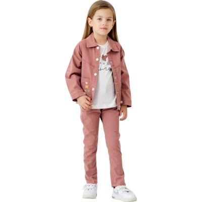 CEPLERİ NAKIŞLI KIZ SÜLFÜR TAKIM 2Y,3Y,4Y,5Y Kız