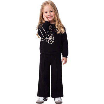ÇİÇEK BASKILI TAKIM 2Y,3Y,4Y,5Y Kız
