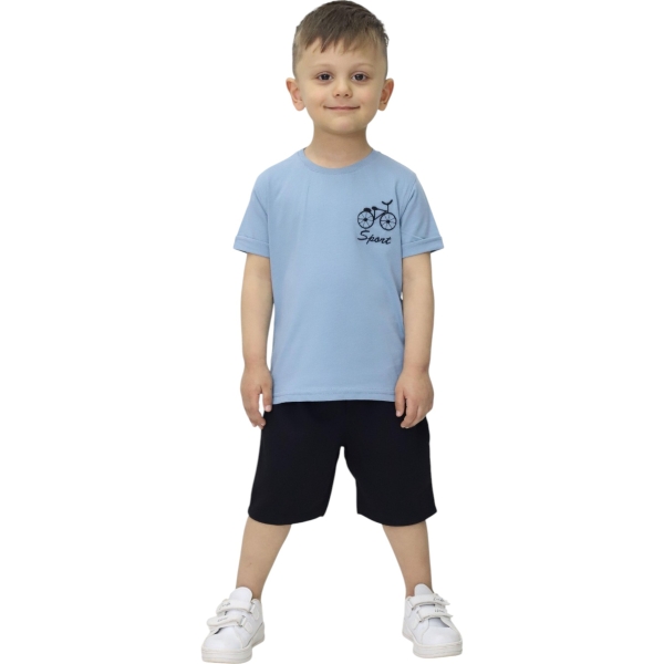 ÇİFT TİŞÖRTLÜ 3LÜ ERKEK TAKIM 3Y,4Y,5Y,6Y Erkek