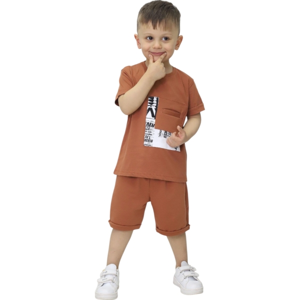 ÇİFT TİŞÖRTLÜ 3LÜ ERKEK TAKIM 3Y,4Y,5Y,6Y Erkek