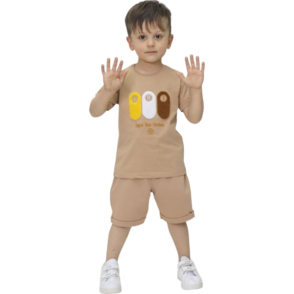ÇİFT TİŞÖRTLÜ 3LÜ ERKEK TAKIM 3Y,4Y,5Y,6Y Erkek