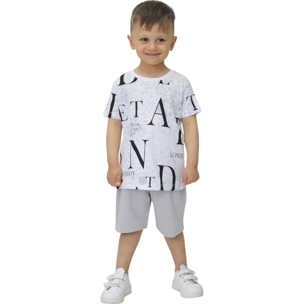 ÇİFT TİŞÖRTLÜ 3LÜ ERKEK TAKIM 6 Ay,9 Ay,12 Ay,18 Ay Erkek