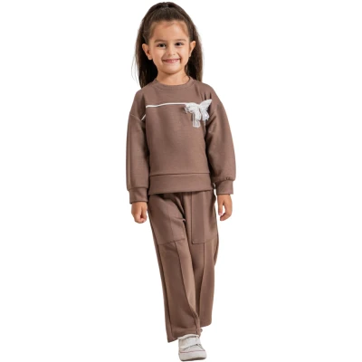 ÇİMALI KARE CEPLİ OYSHO KIZ TAKIM 4Y,5Y,6Y,8Y,10Y Kız