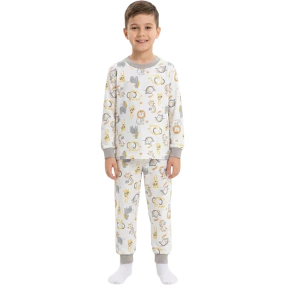 ÇİZGİLİ HAYVANLAR PİJAMA 7Y,8Y,9Y Erkek