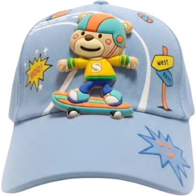 ÇOCUK FİGÜRLÜ KEP  2Y,3Y,4Y,5Y,6Y,7Y Uni