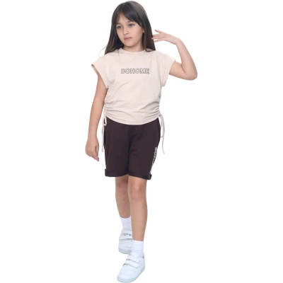ÇOCUK ŞORT TAKIM 4Y,5Y,6Y,7Y,8Y Kız
