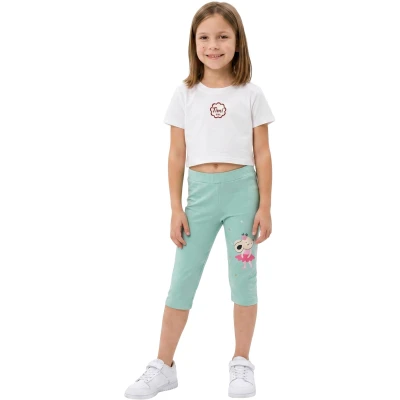 ÇOCUK TAVŞAN NAKIŞ KAPRİ  5Y,6Y,7Y,8Y,9Y Kız