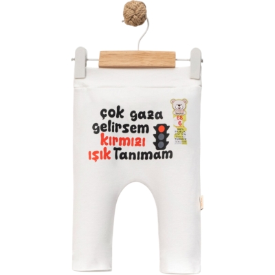 ÇOK GAZA GELİRSEM DTF BASKILI PATİKLİ TEK ALT 1 Ay,3 Ay,6 Ay,9 Ay Uni