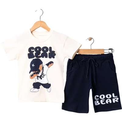 COOL BEAR BASKILI ALT 2 İPLİK CEPLİ PENYE TKM 4Y,5Y,6Y,8Y,10Y Erkek