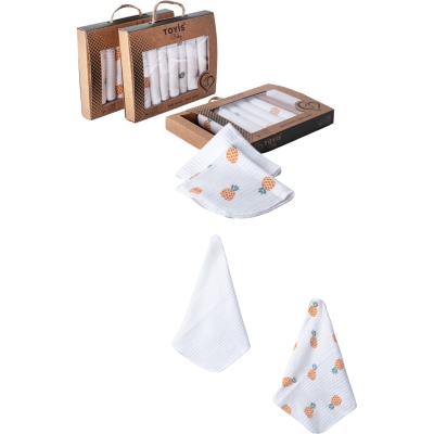 CRAFT KUTULU 7 Lİ ANANASLI MENDİL 1 Ay,2 Ay,3 Ay,6 Ay,9 Ay,12 Ay Uni