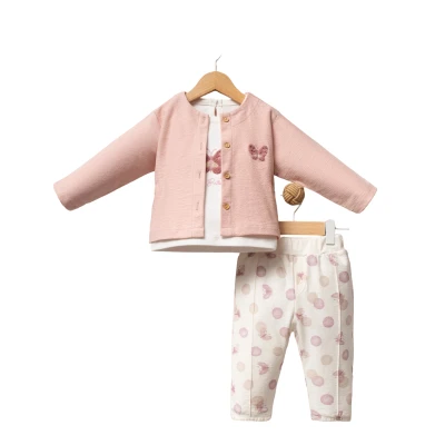 CUTE BUTTERFLY KIZ HIRKALI TAKIM 3 Ay,9 Ay,18 Ay,12 Ay Kız