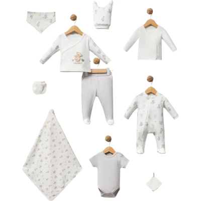 CUTE SAFARİ 10 LU SET 1 Ay Uni