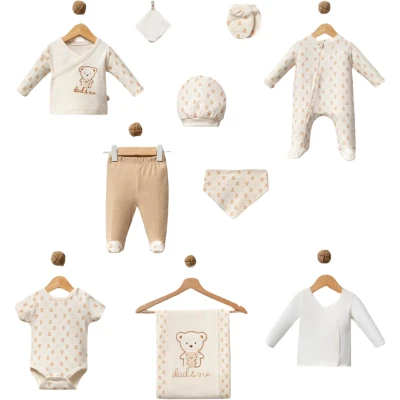 DAD& ME BEBEK 10 PARÇA KUTULU SET 1 Ay Erkek