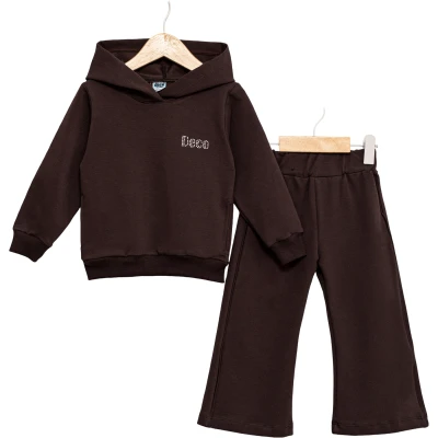 DECO TAŞ BASKILI 2 İP KIZ TAKIM 2Y,3Y,4Y,5Y Kız