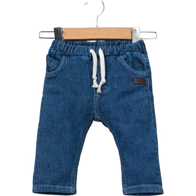 DERİ ARMALI KOT PANTOLON  6 Ay,12 Ay,18 Ay,2Y Erkek