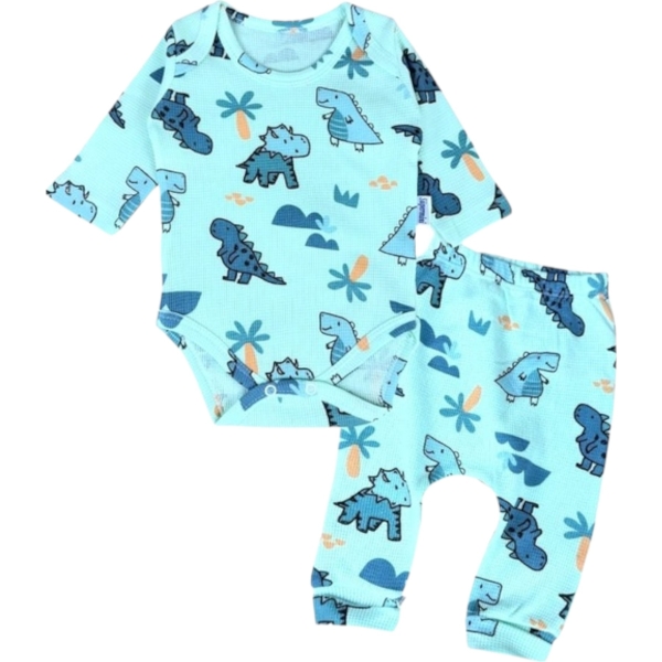 DİNOZOR BADİLİ 2Lİ TAKIM  1 Ay,2 Ay,3 Ay,6 Ay,9 Ay Erkek