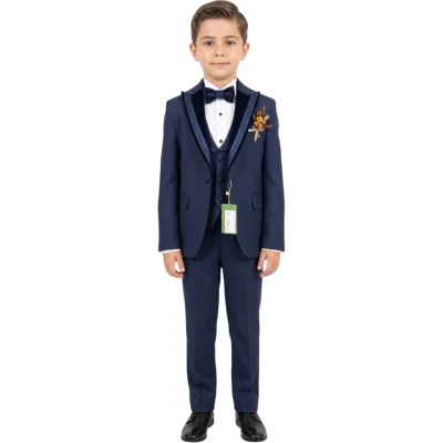 DOUBLE LİKRALI ÇOCUK DAMATLIK TAKIM ELBİSE 7Y,8Y,9Y,10Y Erkek