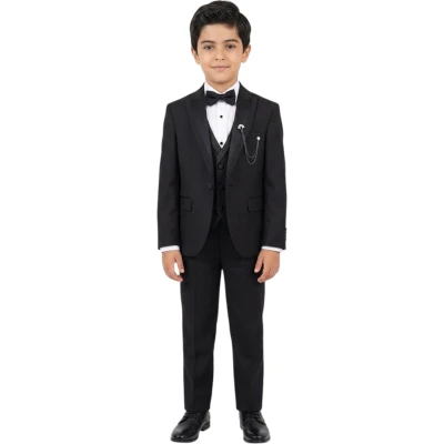 DOUBLE LİKRALI DAMATLIK ÇOCUK TAKIM ELBİSE 3Y,4Y,5Y,6Y Erkek