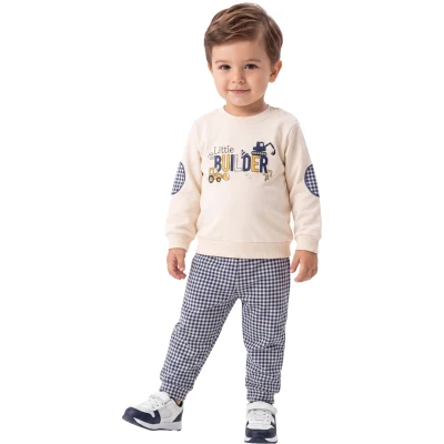 EKOSELİ BASKILI 2 İP ERKEK TAKIM 9 Ay,12 Ay,18 Ay,2Y Erkek