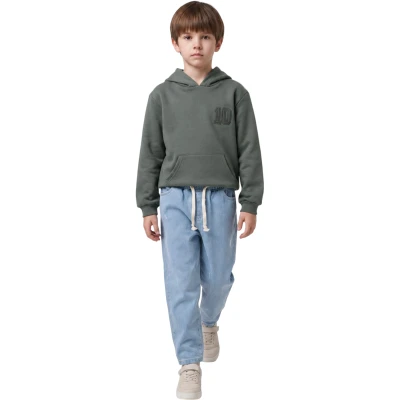 ERKEK 3 İPLİK 2 Lİ TAKIM  KAPŞONLU BAGGY  4Y,6Y,8Y,10Y,12Y Erkek