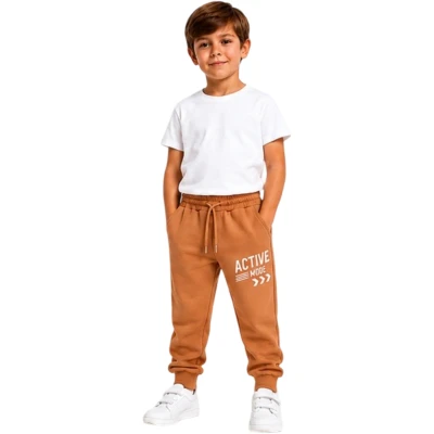 ERKEK ACTİVE BASKI YAN CEP ALT  3Y,4Y,5Y,6Y,7Y,8Y Erkek