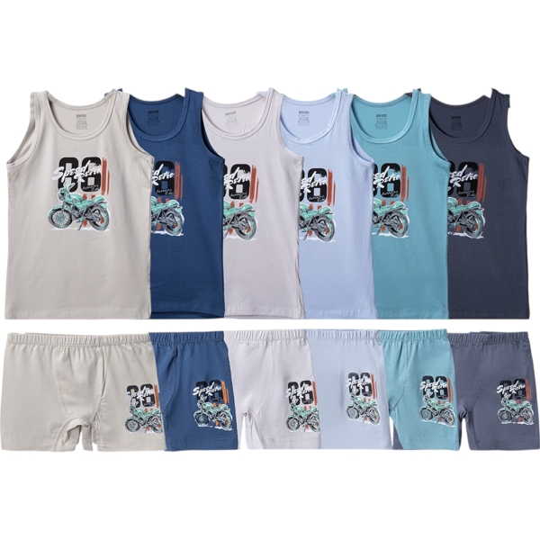 ERKEK BASKILI BOXER TAKIM 8Y,9Y Erkek
