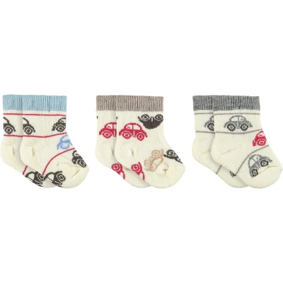 ERKEK BEBE HAVLU ÜÇLÜ SET  1 Ay,6 Ay Erkek