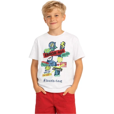 ERROR BASKILI YAZLIK TİŞÖRT 6Y,7Y,8Y,9Y Erkek