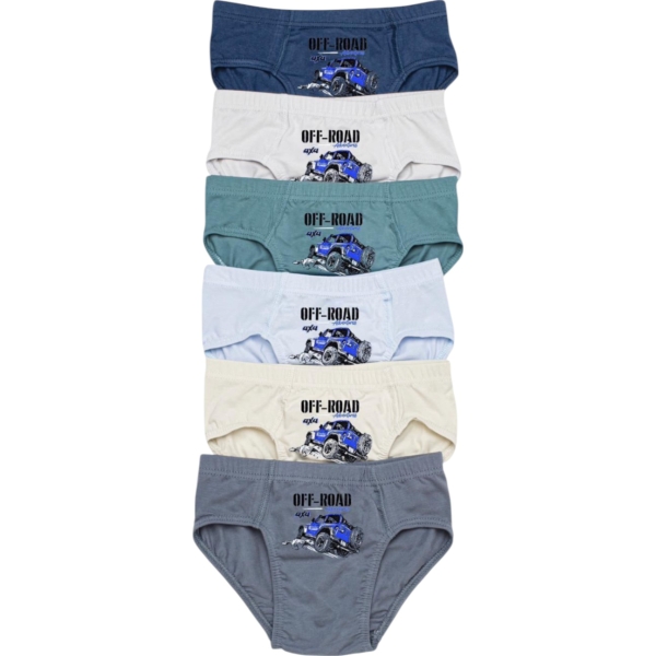 Erkek Baskılı Slip 6Y,7Y Erkek