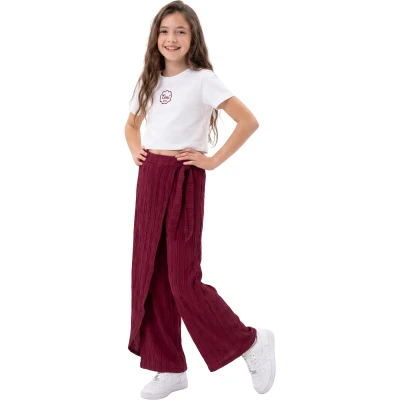 FİRFİRLİ ANVELOP BOL PAÇA  8Y,9Y,10Y,11Y,12Y Kız