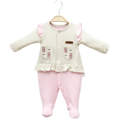 FIRFIRLI CEPLİ KIZ TULUM 3 Ay,6 Ay,9 Ay Kız