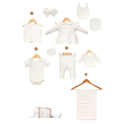 FİSTOLU BANDANALI 10 LU SET 1 Ay,2 Ay,3 Ay Kız