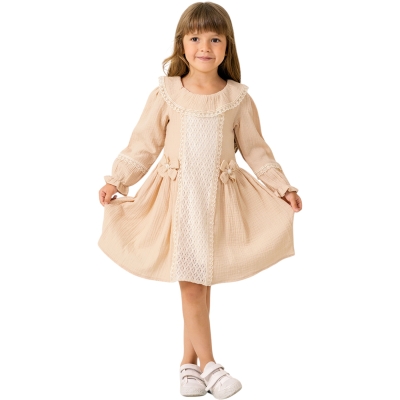 FİSTOLU UZUN KOL  2Y,3Y,4Y,5Y Kız