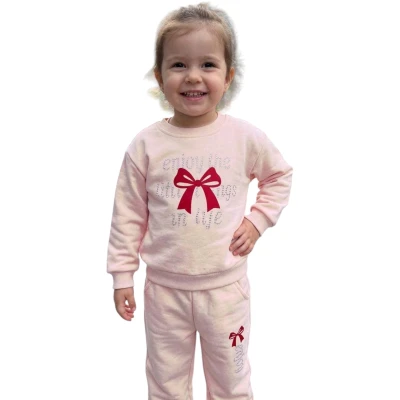 FİYONK MODELLİ KIZ ÇOCUK İKİLİ TAKIM 12 Ay,2Y,3Y,4Y Kız