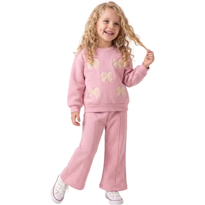 FİYONK NAKIŞLI KIZ TAKIM 2Y,3Y,4Y,5Y Kız